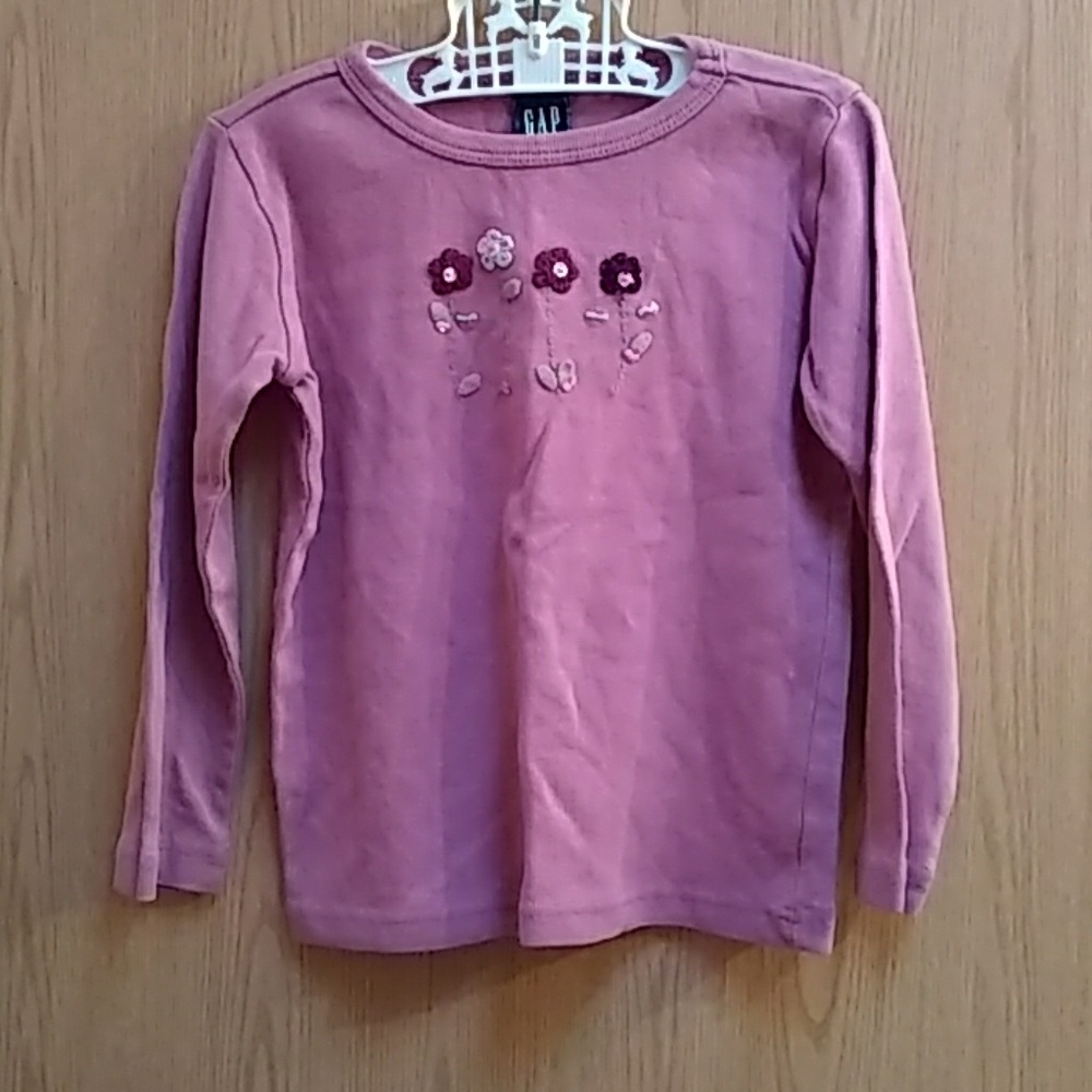 Embroidered Flower Top